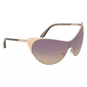 New Authentic Tom Ford Vanda TF0364/S 74B Cat Eye Sunglasses